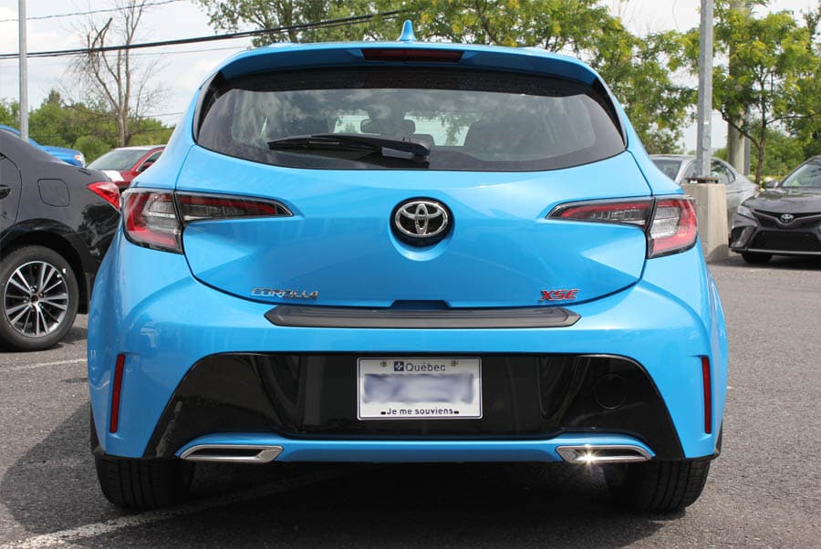 St-Hubert Toyota Corolla Hatchback 2019 back.jpg