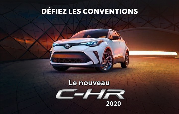 St-Hubert Toyota C-HR 2020 Défiez Les Conventions