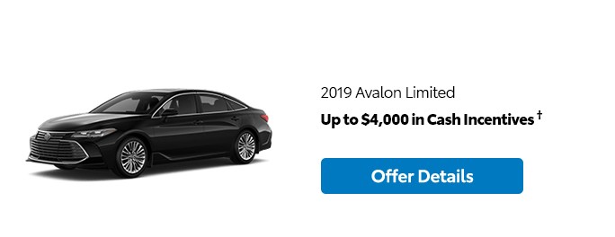 St-Hubert Toyota Promotion 2019 Avalon Limited March 2020