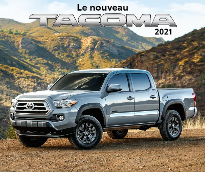 St-Hubert Toyota Le nouveau Tacoma 2021